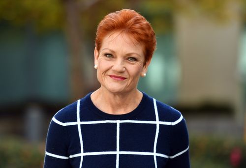 Pauline Hanson is battling internal troubles at One Nation. Picture: AAP