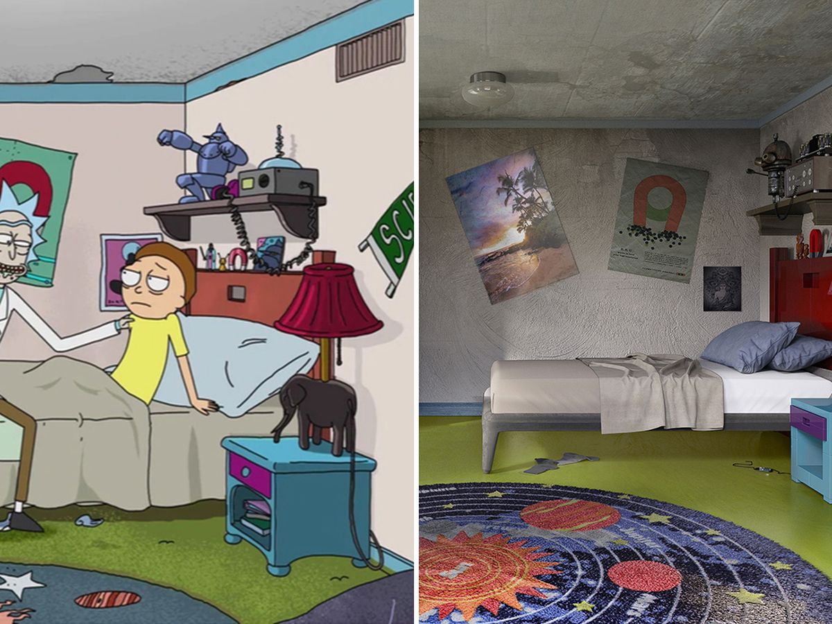 Cartoon Characters Bedrooms Brought To Life With Interior Designer Help