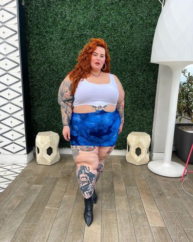 Plus-size model Tess Holliday's perfect response to woman who body