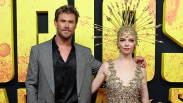 Chris Hemsworth and Anya Taylor-Joy attend the Australian premiere of &quot;Furiosa: A Mad Max Saga&quot; at the State Theatre on May 02, 2024 in Sydney