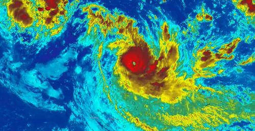 Tropical Cyclone Lola is upgraded to Category 5