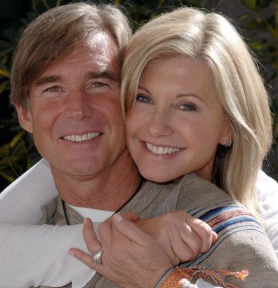 Olivia Newton-John and John Easterling.