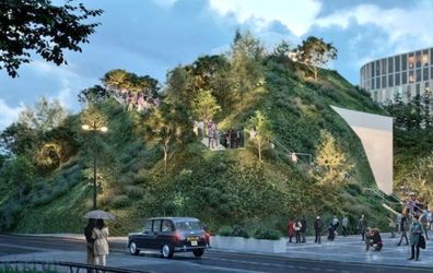 What the Marble Arch Mound was meant to look like