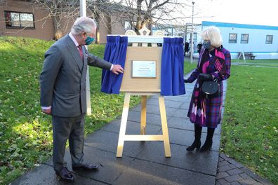 Camilla and Charles vaccination centre