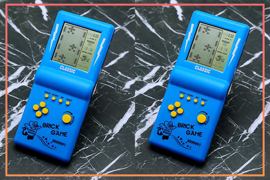 9PR: CZT Brick Game Console, Blue
