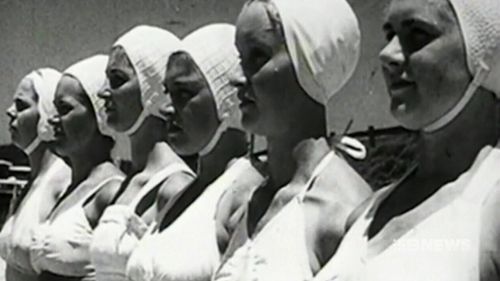 The group of women become lifesavers during the Second World War. (9NEWS)