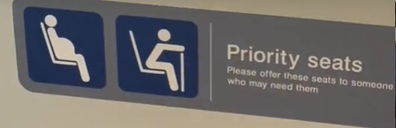 Priority seats are usually allocated to those who need assistance, such as pregnant women. 