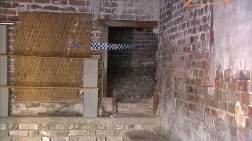 "It was a foot...a f...ing foot", a builder told The Australian. Picture:9NEWS