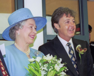 Paul McCartney's tribute to the Queen: 'Congrats ma' am'