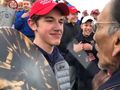 MAGA hat-wearing teen filmed staring down Native American elder in viral video ‘not sorry’