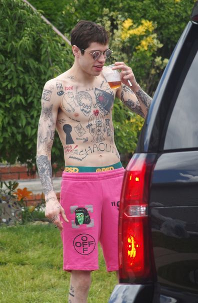 Pete Davidson gets his tattoos removed for movie roles.