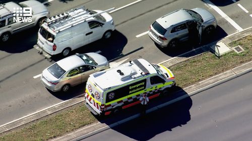 A girl has died after being hit by a car in Sydney's west.