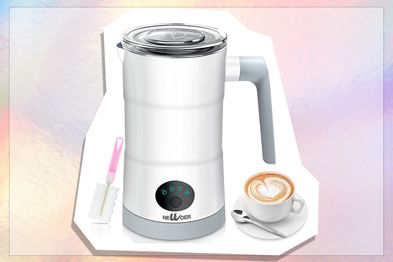 newoer Electric Milk Frother and Warmer
