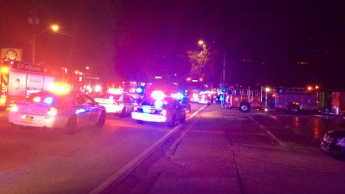 Emergency services on the scene in Orlando. 