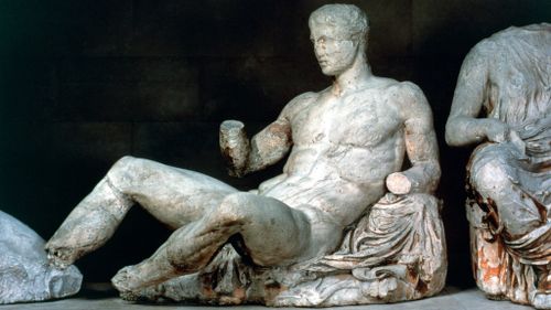 A sculpture of the Greek god of wine, Dionysus, is among the Elgin marbles. (Getty)
