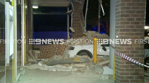 The driver was attempting to park when something went wrong. (9NEWS)