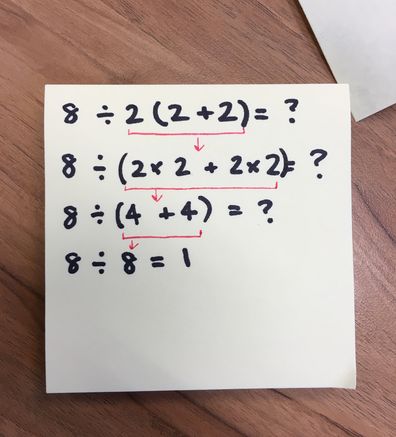 Maths Problem Goes Viral And Divides The Internet 9honey