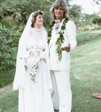 Шарън и Ози Озбърн празнуват 40 години от сватбата си.