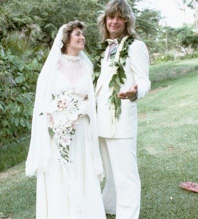 Sharon and Ozzy Osbourne celebrate 40th wedding anniversary.