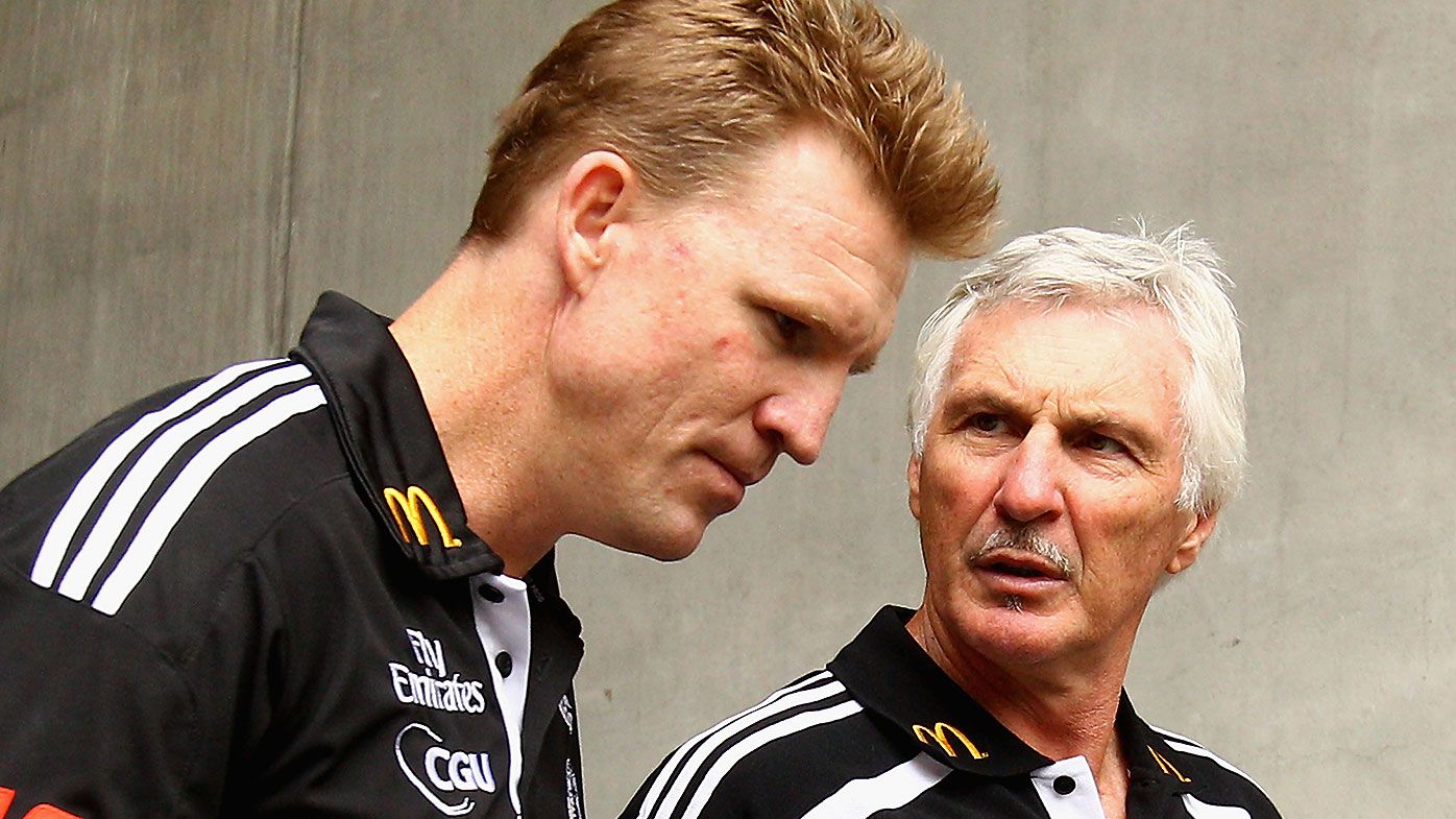 Nathan Buckley and Mick Malthouse