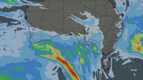 Adelaide will cop the heaviest rain of all the major cities today. (Weatherzone)