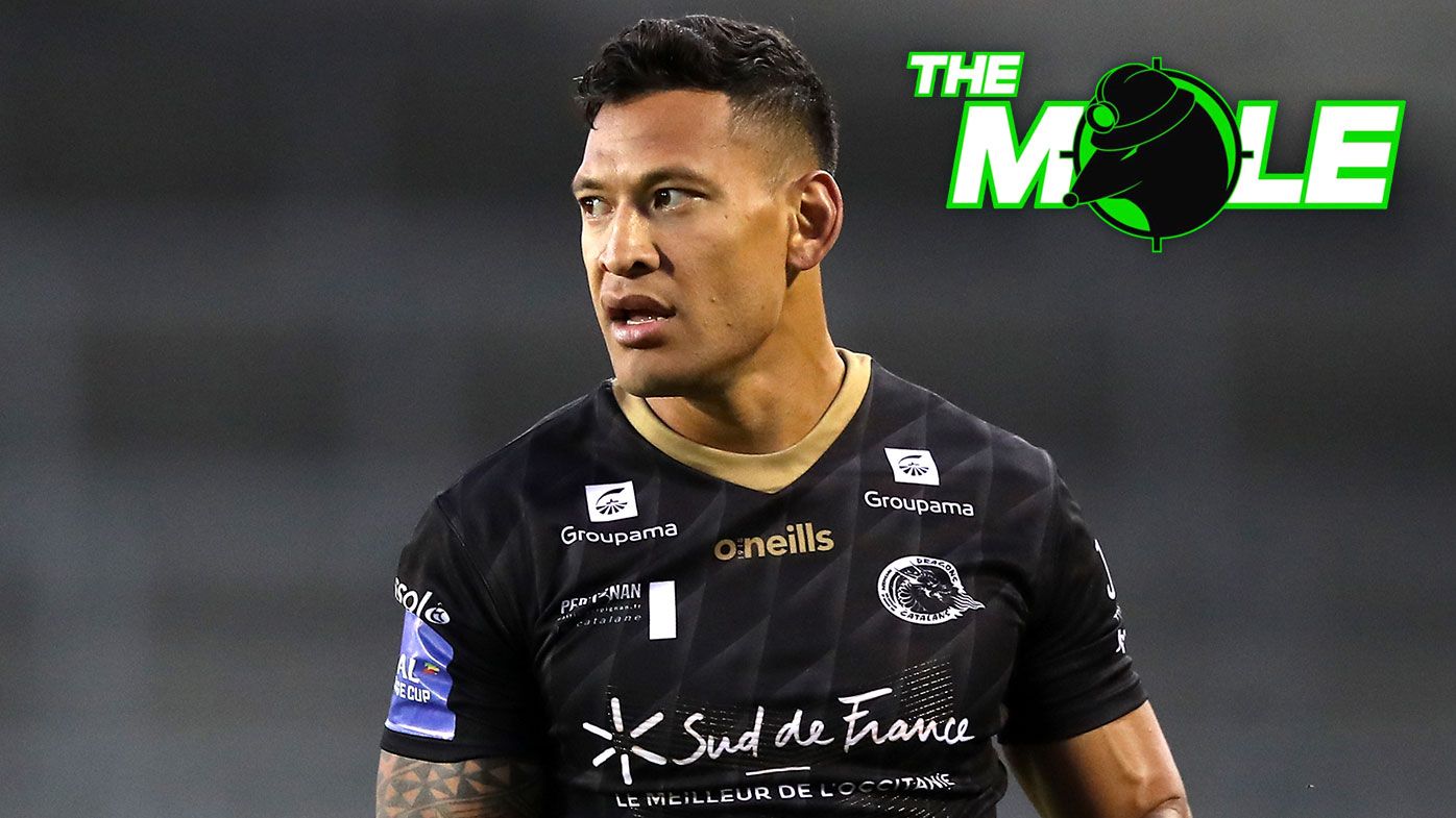 The Mole: Dragons face whopping fee to buy Israel Folau