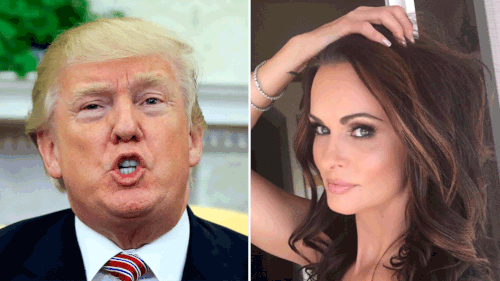 US President Donald Trump denies reports he had an affair with former Playboy Playmate Karen McDougal. (Facebook)