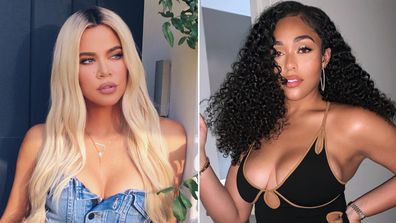 Jordyn Woods and Khloé Kardashian