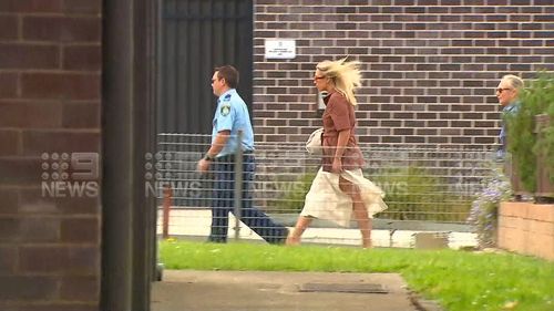 Phoebe Burgess at court in Moss Vale today.