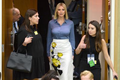 Ivanka at the 74th Session of the United Nations General Assembly at the United Nations Headquarters.