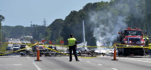 Authorities have confirmed five National Guard members from Puerto Rico were killed in the crash. (AAP)