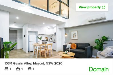 Real estate Domain apartment Sydney listing