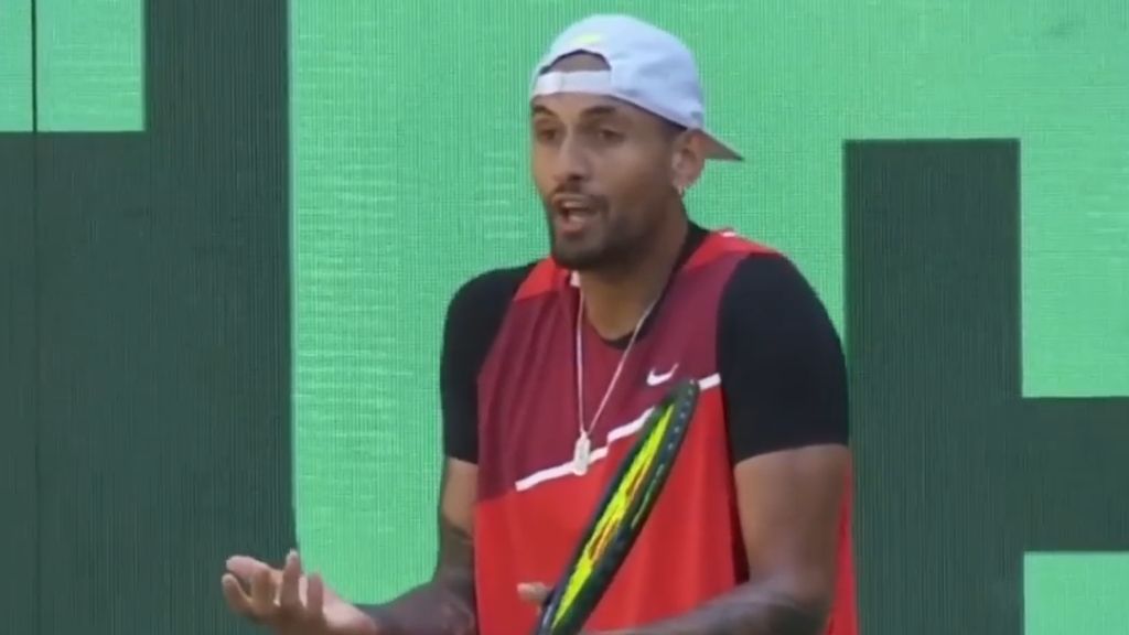 Nick Kyrgios defeats world No.6 Stefanos Tsitsipas, almost quits after clash with chair umpire