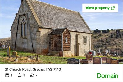 Cemetery Tasmania church affordable listing Domain