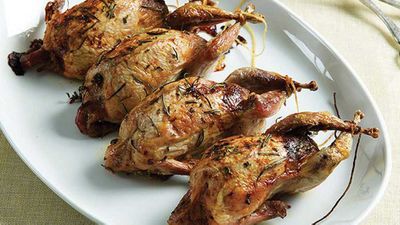 <a href="http://kitchen.nine.com.au/2016/05/05/10/03/rena-pattens-quail-with-arugula-garlic-and-pine-nut-stuffing" target="_top">Rena Patten's quail with arugula, garlic and pine nut stuffing</a> recipe