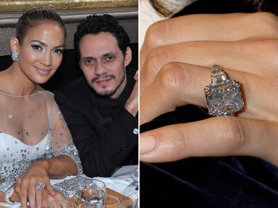 Comparison of every engagement ring Jennifer Lopez has received | Alex  Rodriguez, Marc Anthony, Ben Affleck