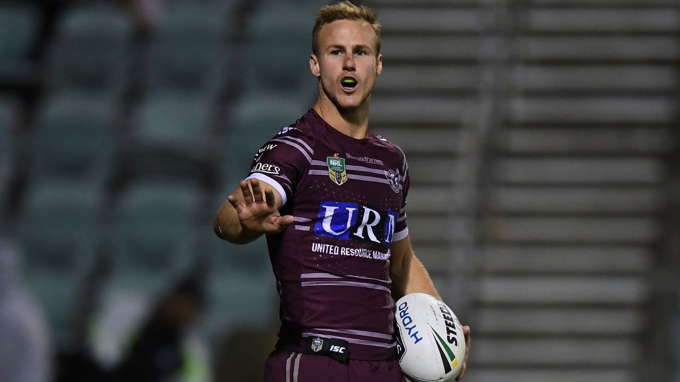 Origin hopes in jeopardy for DCE as Manly power to victory over Raiders
