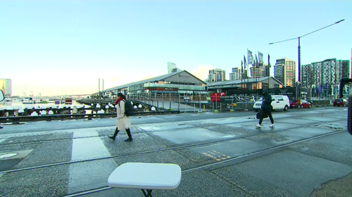 Hundreds of diners were evacuated from Central Pier yesterday amid fears the location would sink. 