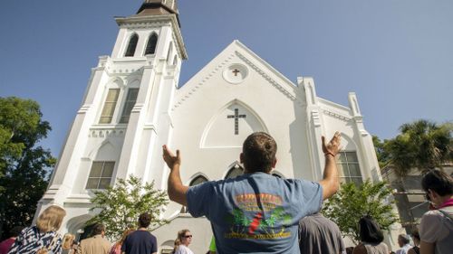 First service held at Charleston church since shooting massacre