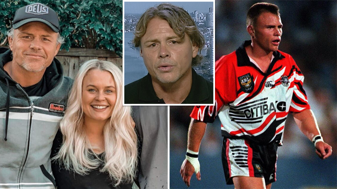 'Dark places': Former NRL flyer Chris Caruana opens up on battle with 'insidious drug' that left him homeless