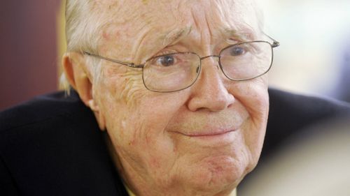 Theodore Van Kirk, the last surviving crewman of the Enola Gay, has died aged 93. (AAP)