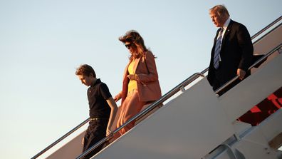 Melania Trump's deeply personal conversation with son Barron