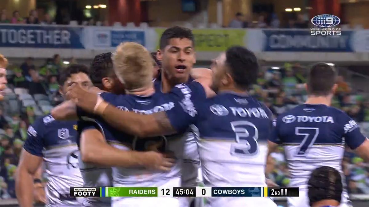 Canberra Raiders Lowlights vs The Cowboys - Round 2 2022 : r/nrl