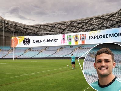 Nathan Cleary was out practicing the same day as their launch event.