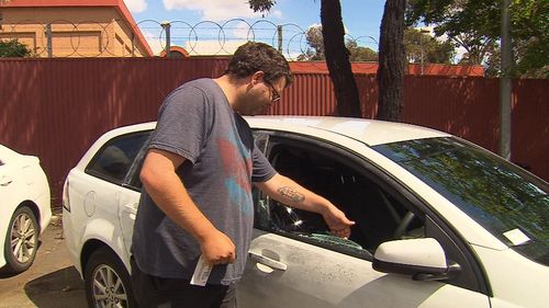 A man allegedly smashed the window of the driver's car with a baseball bat, a week later a cleaner was terrorised in a violent car-jacking.