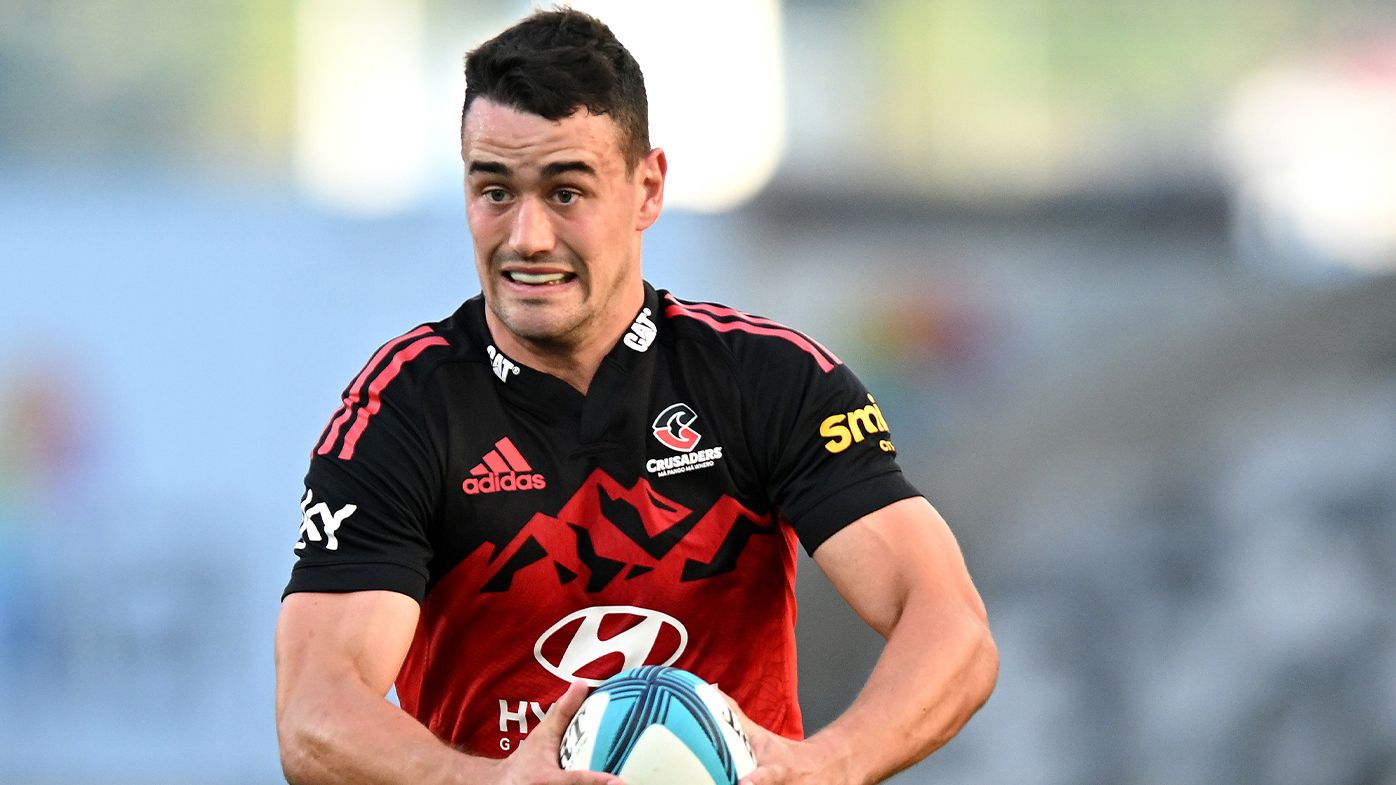 Try of the year contender propels Crusaders to victory over Highlanders in Dunedin