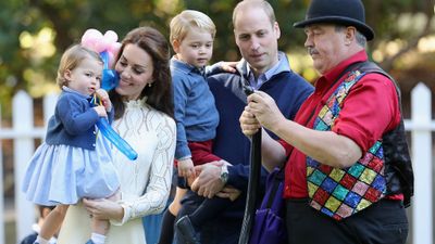 Prince George and Princess Charlotte, Canada, September 2016