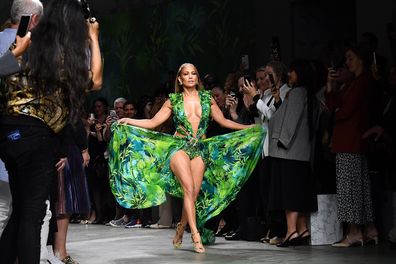 Jennifer Lopez recreates iconic moment in Versace in 2019