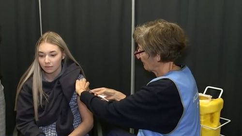 A sixteen-year-old South Australian girl has become one of the first teenagers in the nation to be vaccinated against COVID-19.