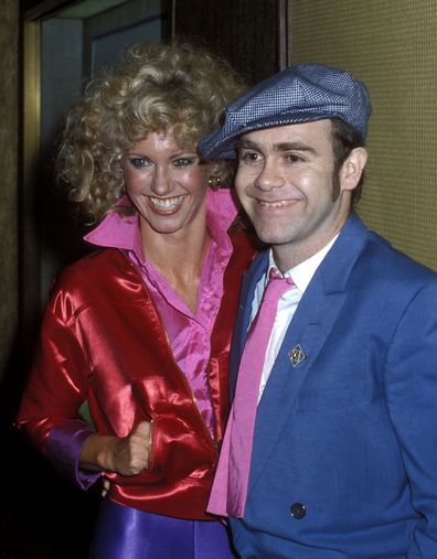 Olivia Newton-John, Elton John, Grease, premiere